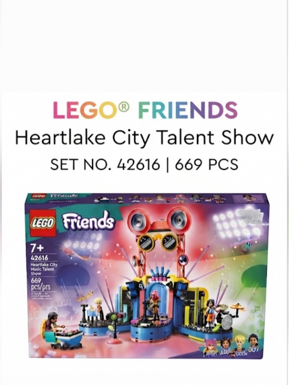 Lego Friends Heartlake City Talent Show ~ NEW